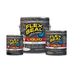 Flex Seal Liquid clear coating stays transparent while protecting