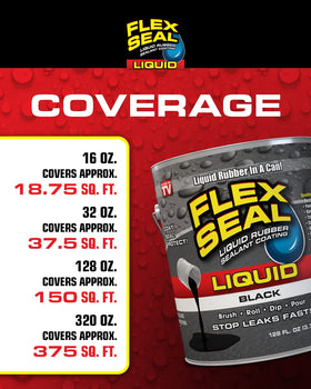 Flex Seal Liquid EPDM-rubber-coating stays flexible with temperature changes