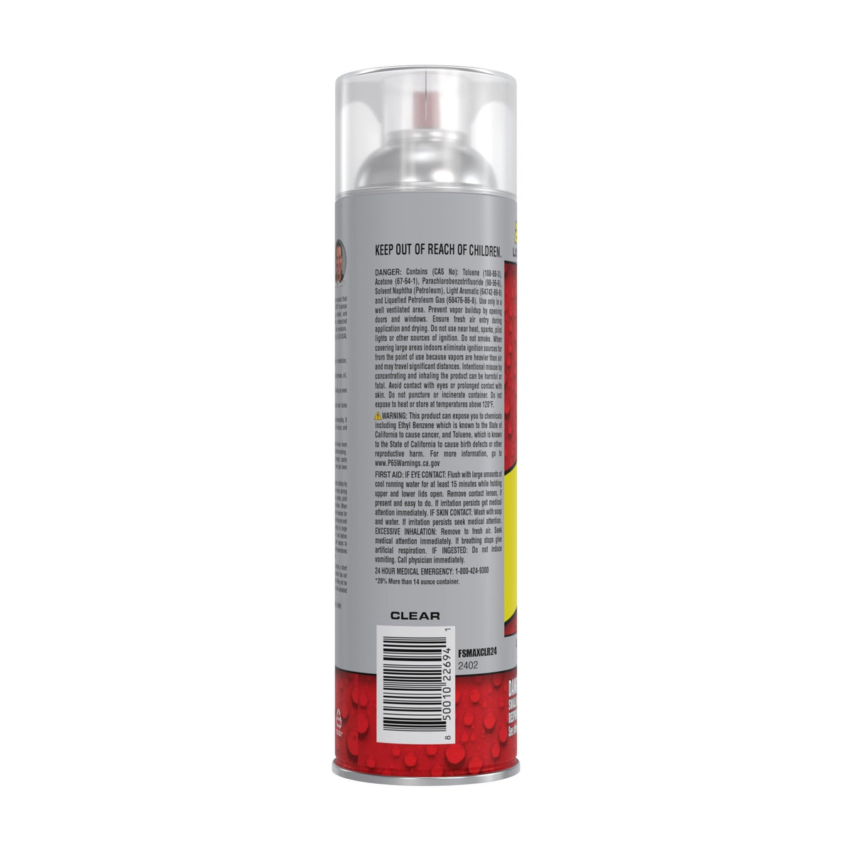 Flex Seal Max seals cracks with a flexible rubber coating