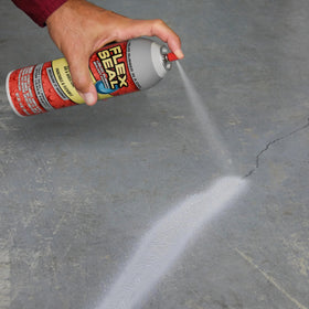 Flex Seal skylight seal spray guards against moisture.