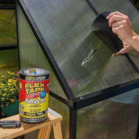 Flex Tape Original wide temperature range supports repairs in winter and summer conditions.