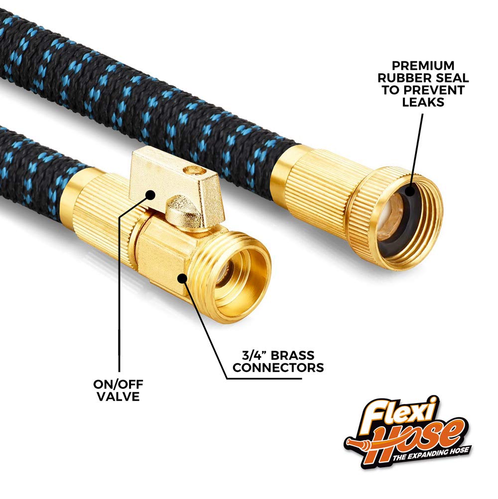 Flexi Hose endurance-tested to 2000 uses for reliable seasonal use.