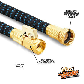 Flexi Hose endurance-tested to 2000 uses for reliable seasonal use.