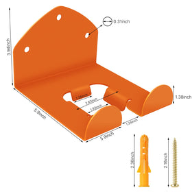 FLEXI RODS wall-mounted trimmer rack keeping tools neatly organized