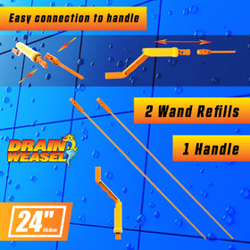 Reusable handle with two wands boosts efficiency