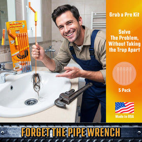 FlexiSnake Pro made in USA for reliable drain cleaning.