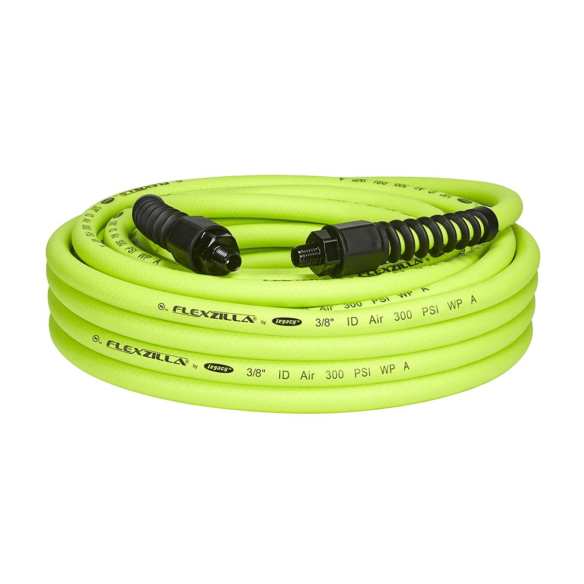 Flexzilla Pro Air Hose full view shows 50-foot length for professional use.