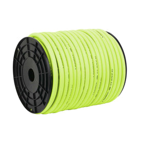 Flexzilla Pro air hose bulk spool shows kink-free flexibility for on-site tasks.