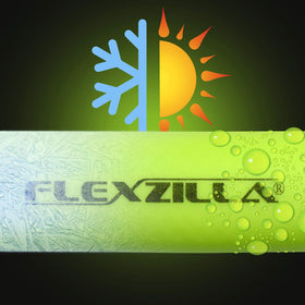 Flexzilla Pro Air Hose extreme-temperature flexibility from -40°F to 140°F.