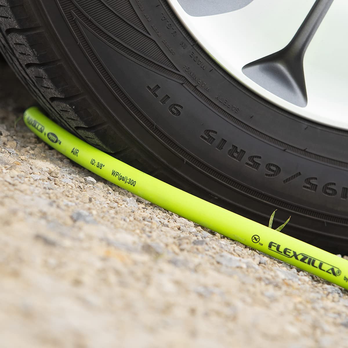Flexzilla Pro Air Hose versatile for jobsites, shops, and garages.