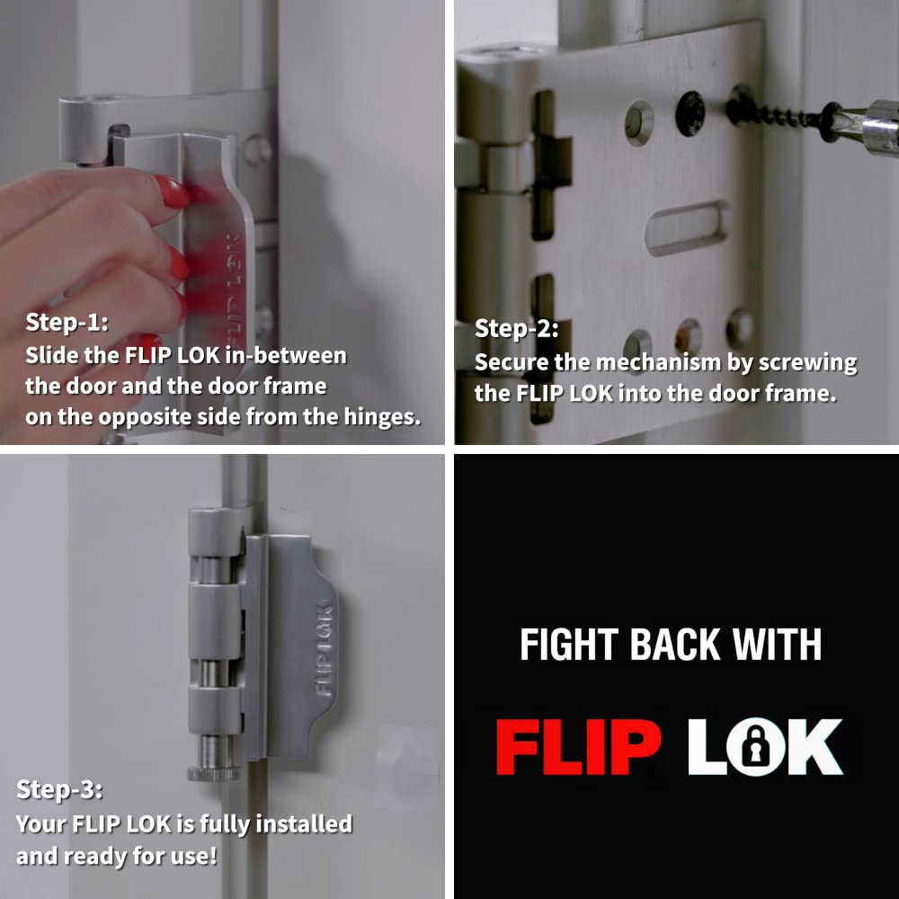 FlipLok ADA-compliant installation height enabling accessible security.