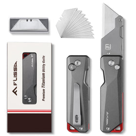 FLISSA advanced titanium knife in unibody design for precise control.