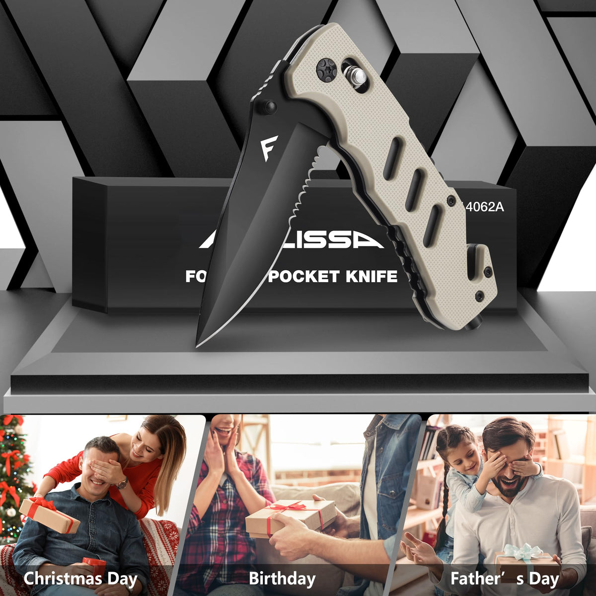 FLISSA axis lock ensures safe, reliable blade deployment.