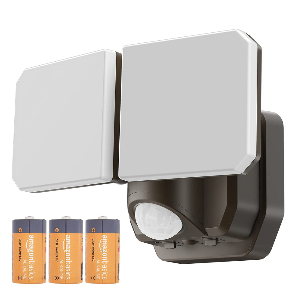 FLITI wall-mounted battery-powered motion light for instant entryway illumination