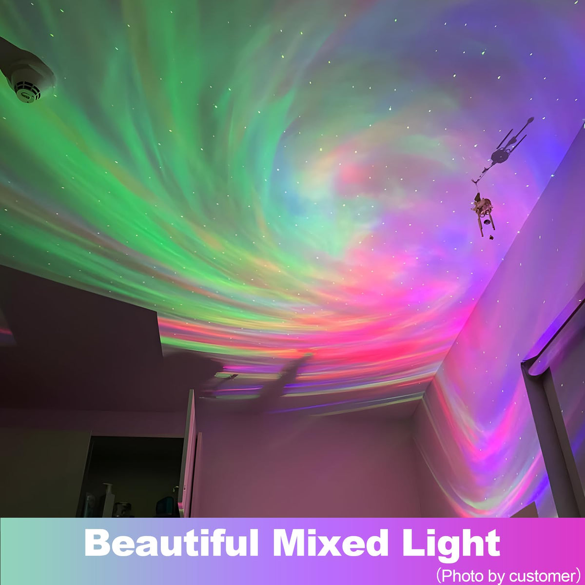FLITI Galaxy Projector Bluetooth speaker enhances music with starry visuals