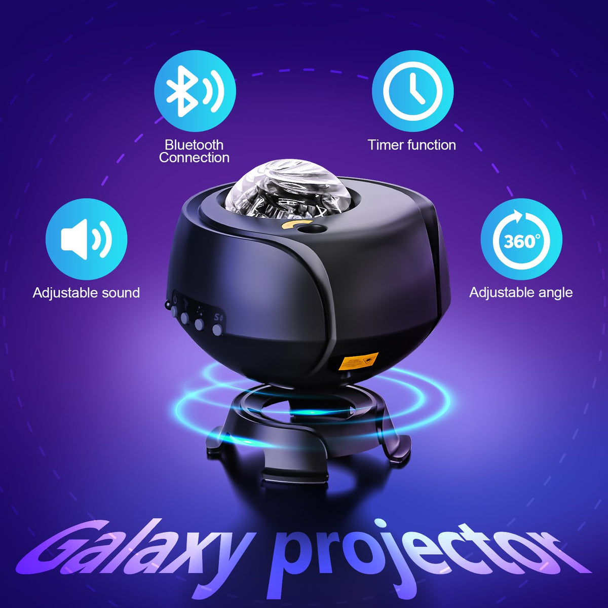 FLITI Galaxy Projector creates a romantic atmosphere for couples