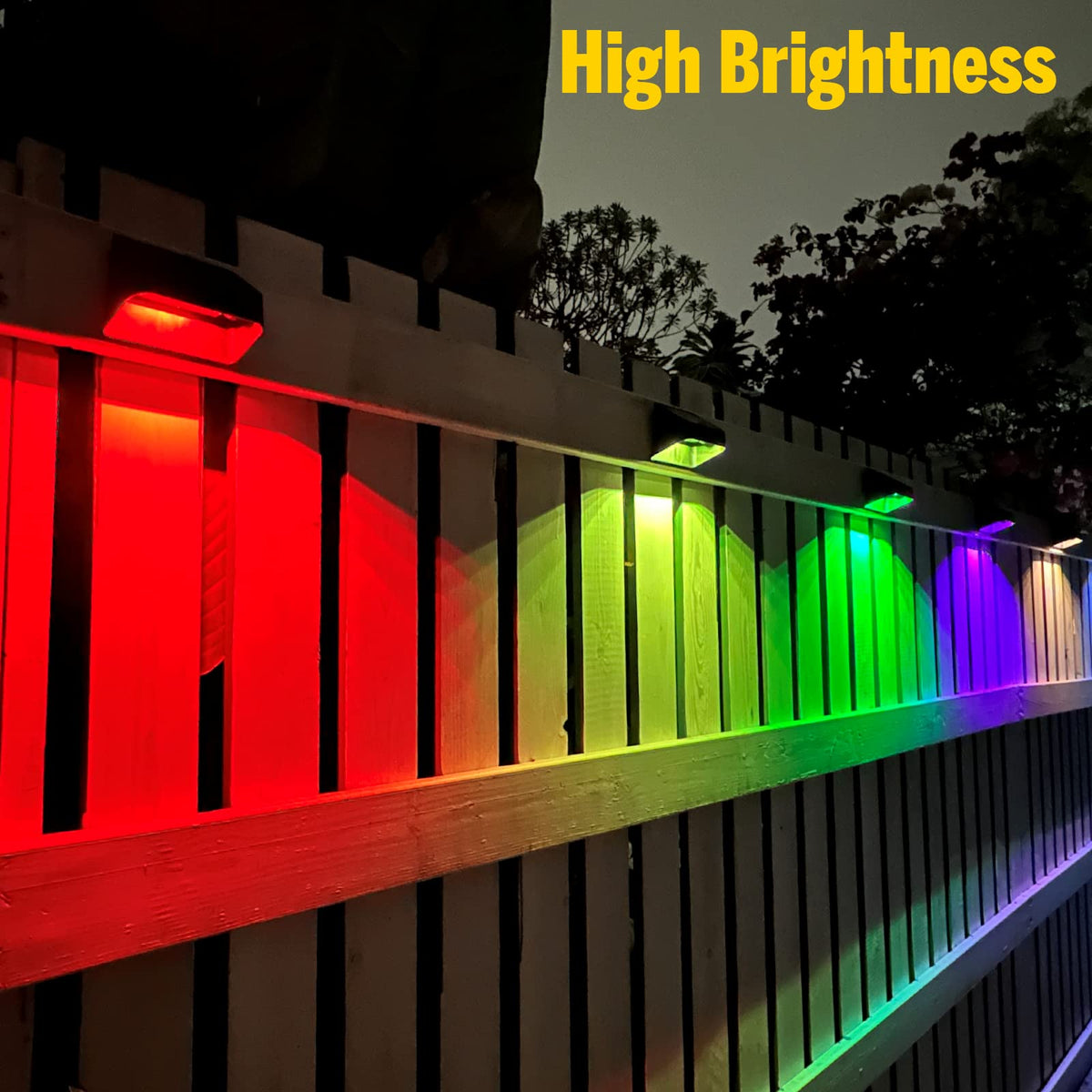 FLITI solar lights automatically operate at dusk-to-dawn.