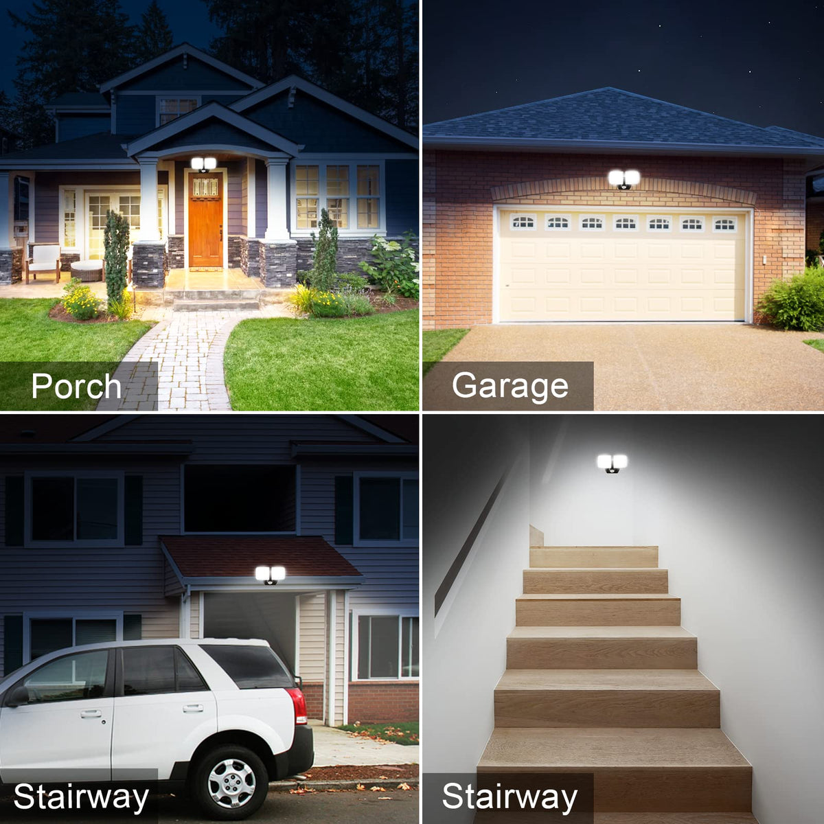 FLITI efficient lighting for driveways and garages with easy accessibility
