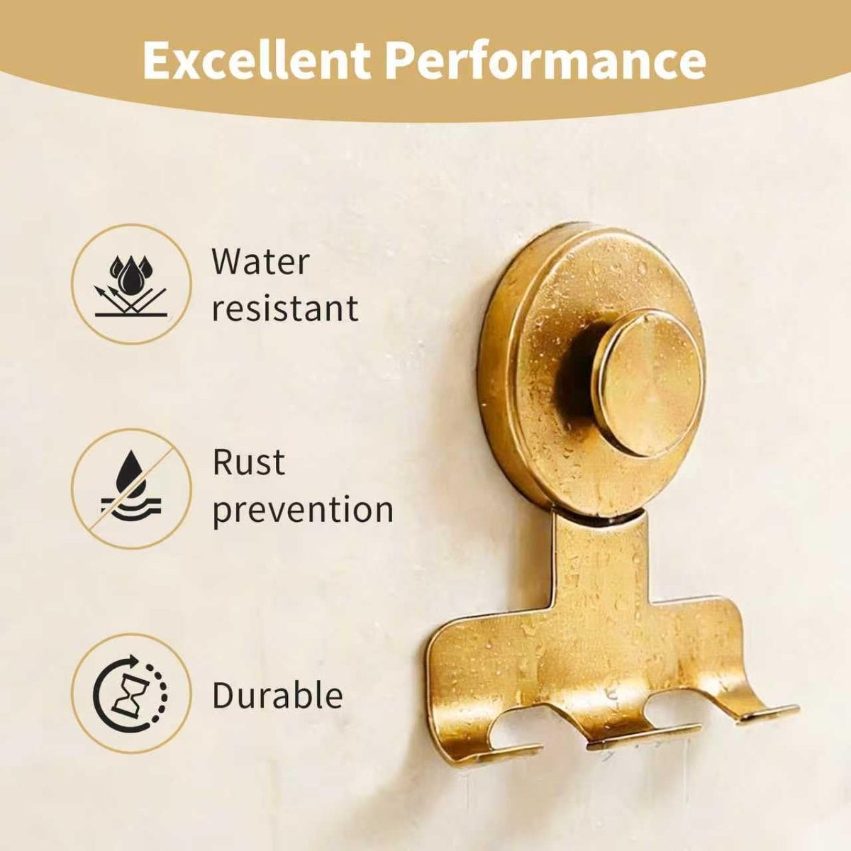 Fliverly tool-free installation demonstrates no-drill setup for damage-free bathroom mounting.