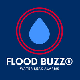 Flood Buzz leak alarm in RV setup for portable protection
