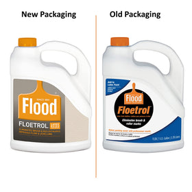 Flood Floetrol Additive paint mix demonstrates even coverage and extended work time.