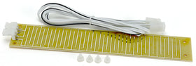 FloodStop wired water sensor front view shows compact, reliable moisture monitoring