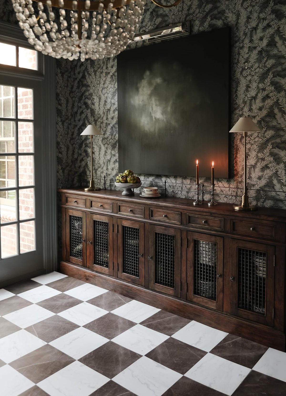FloorPops Chris Loves Julia Bonneville Bronze pattern showing subtle veining.