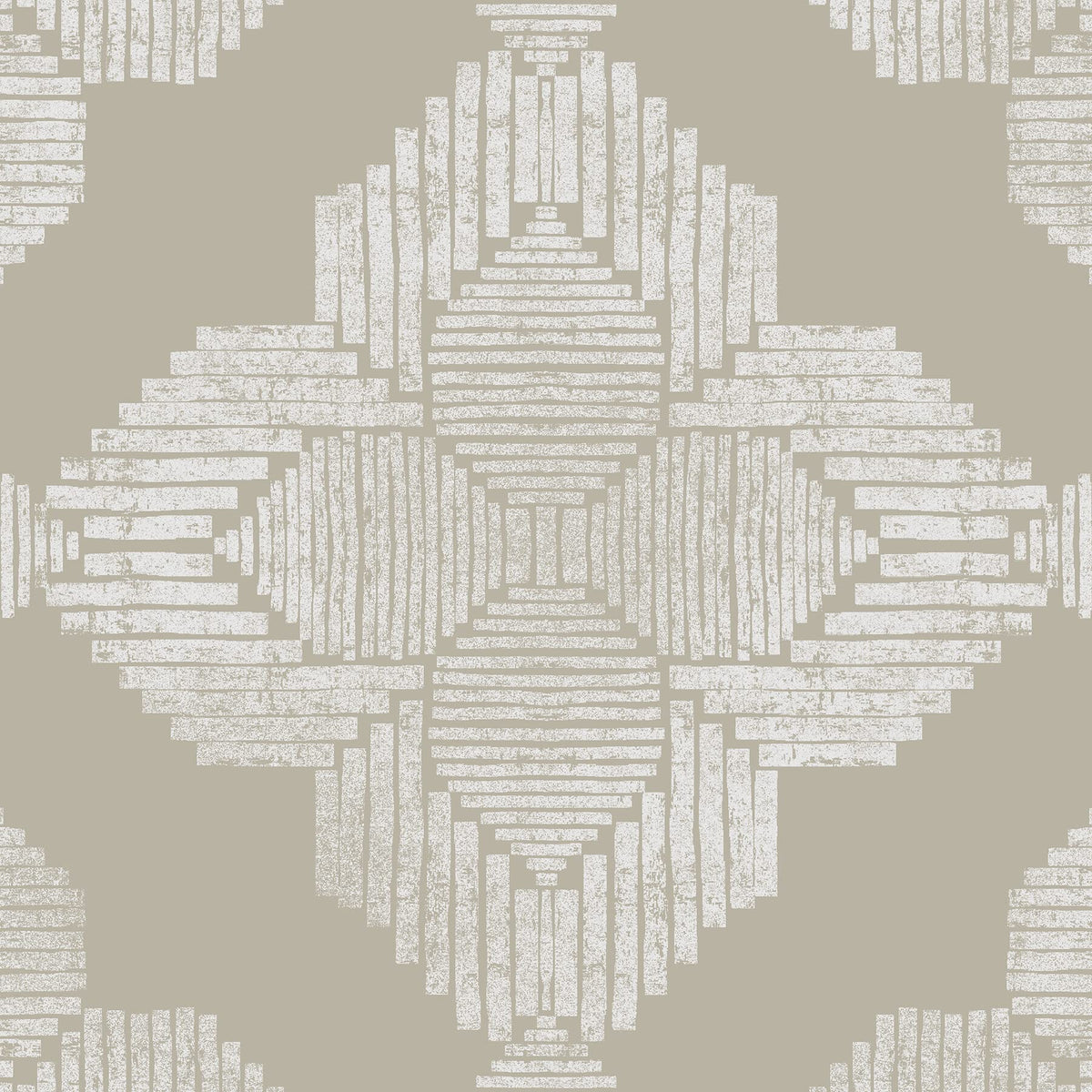 FloorPops Cream Sullivan tiles closeup texture highlighting durable vinyl finish for easy maintenance.