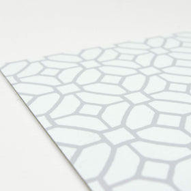 FloorPops lattice tile color may vary slightly on screens.