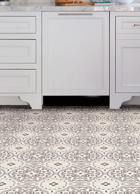 FloorPops Massimo textured low-lustre finish enhances depth and realism.