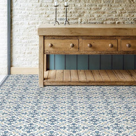 FloorPops Tuscan tiles assembled 10-pack demonstrates a ready-to-install layout.