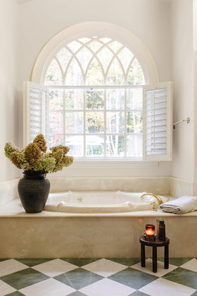 FloorPops tile surface is water resistant and easy to clean in daily use