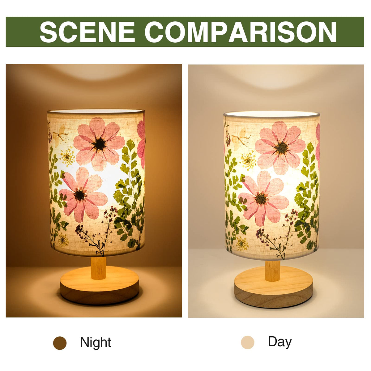 Floresita compact lamp is a stylish gift option for bedrooms.