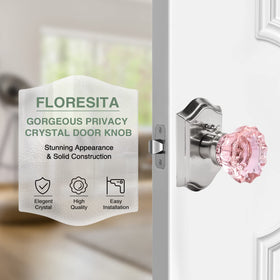 Floresita vintage-style door knob ideal for bedroom doors