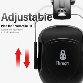 Floriogra 3 Pack Adjustable Headband Earmuffs with a comfortable fit for adults and kids.