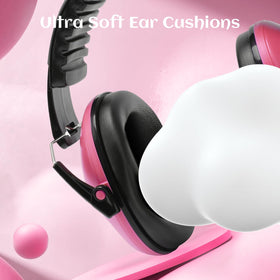 Floriogra 360-degree cups with soft cushions surround the ears.
