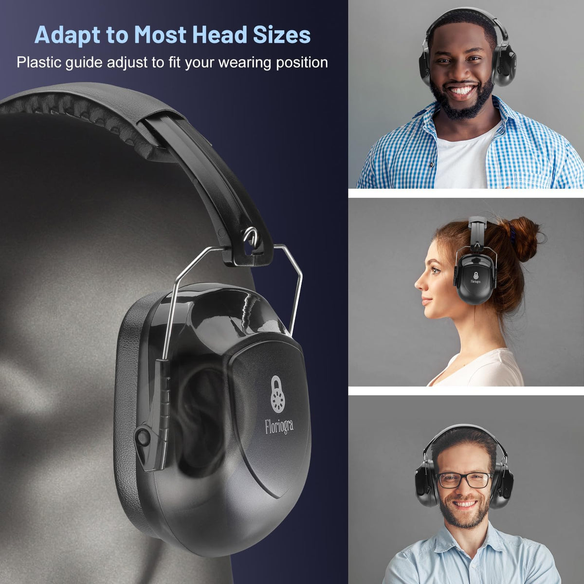 Carrying bag protects earmuffs from dust and damage.