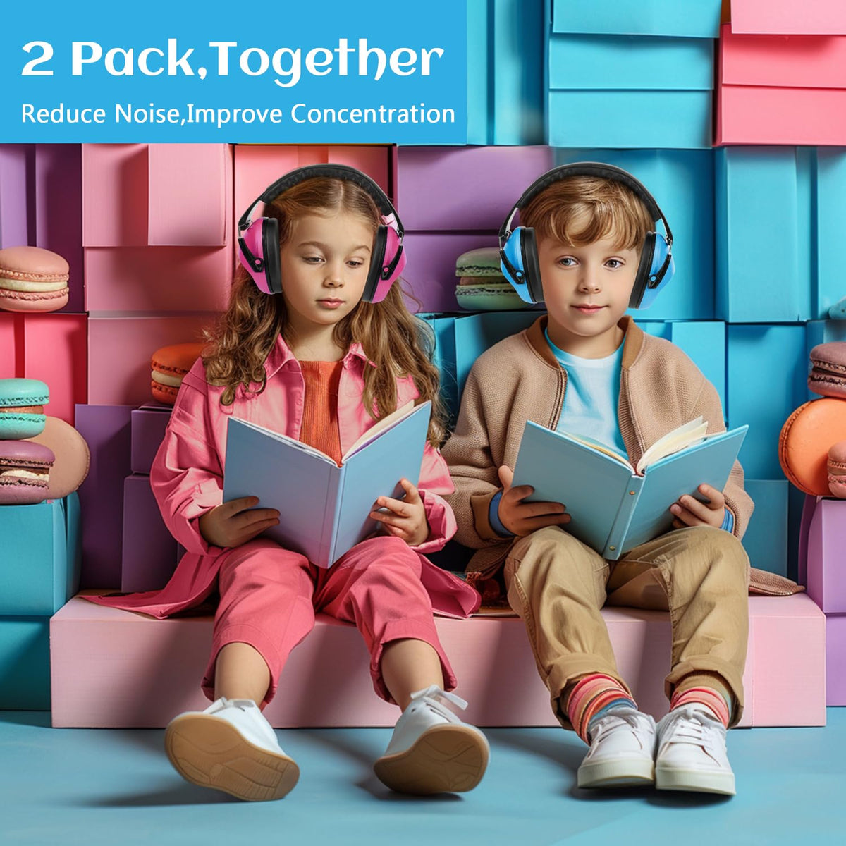 Floriogra folding earmuffs compact design ideal for travel.