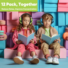 Floriogra kids ear muffs demonstrate high noise reduction for sensitive ears.