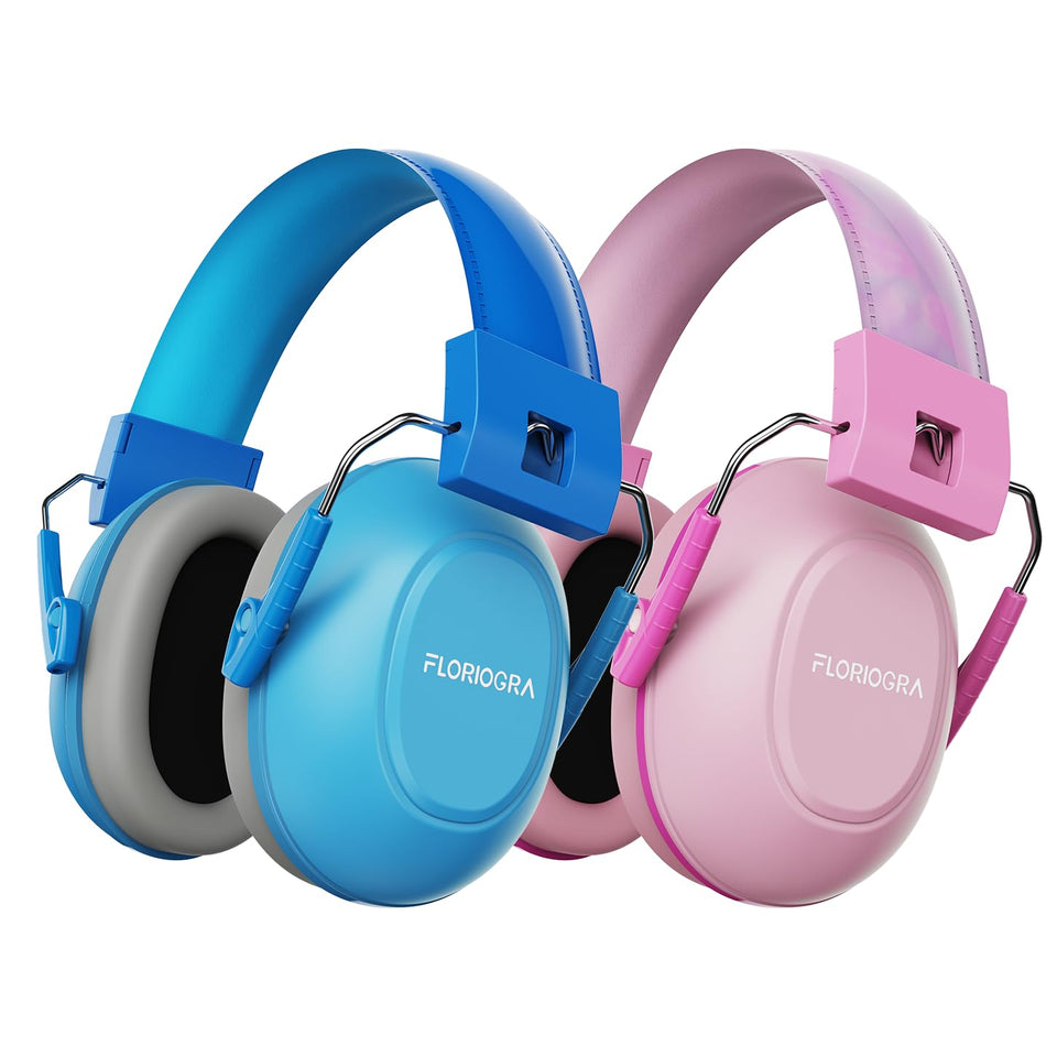 Floriogra kids headphones two-pack offer comfortable noise protection during events.
