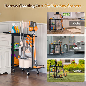 FLOUREE durable carbon steel frame resists moisture
