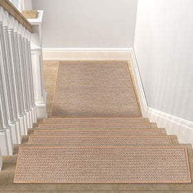 Flowafoli adhesive-back stair tread seen from back for secure install