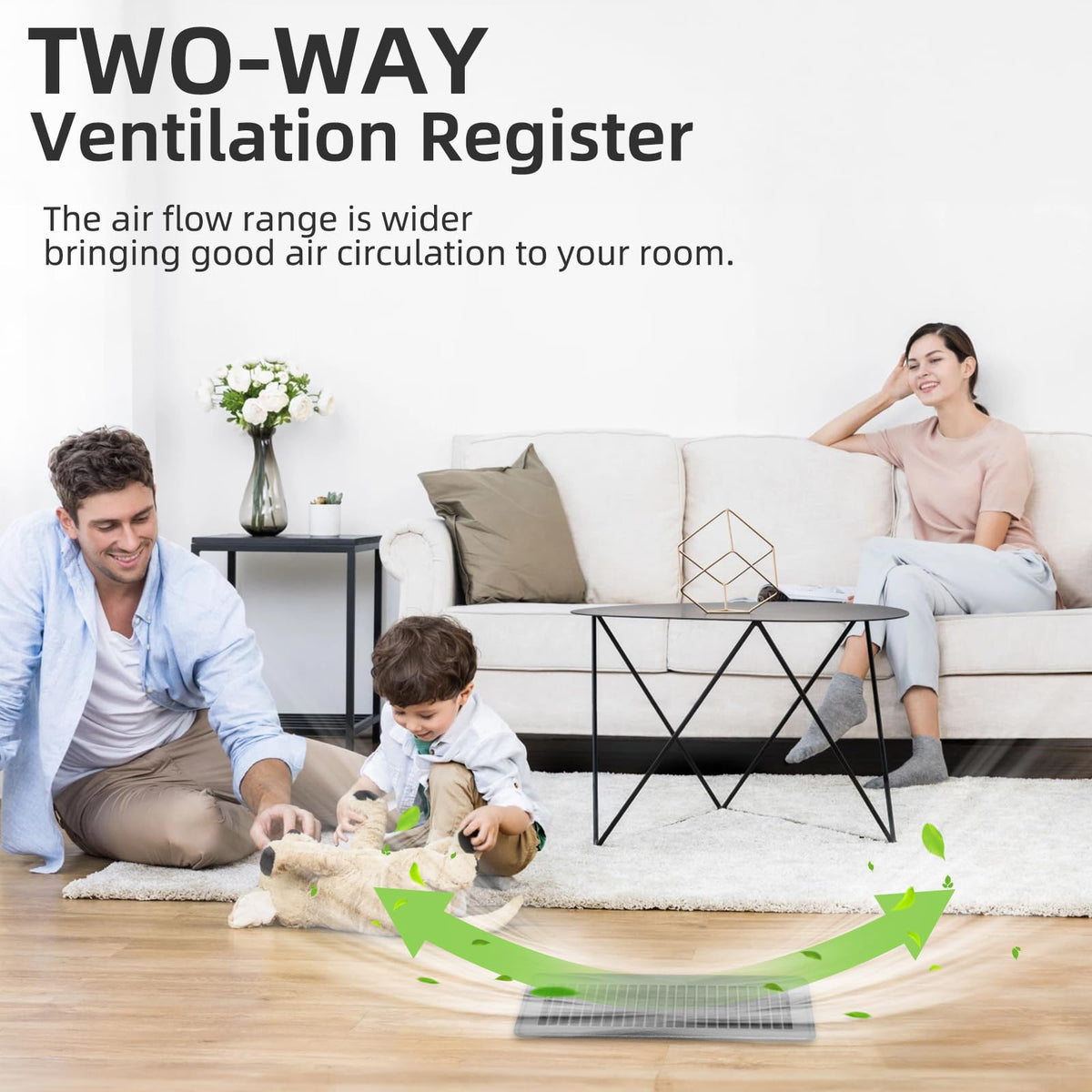 Flowild walkable floor grate design withstands foot traffic while remaining discreet.