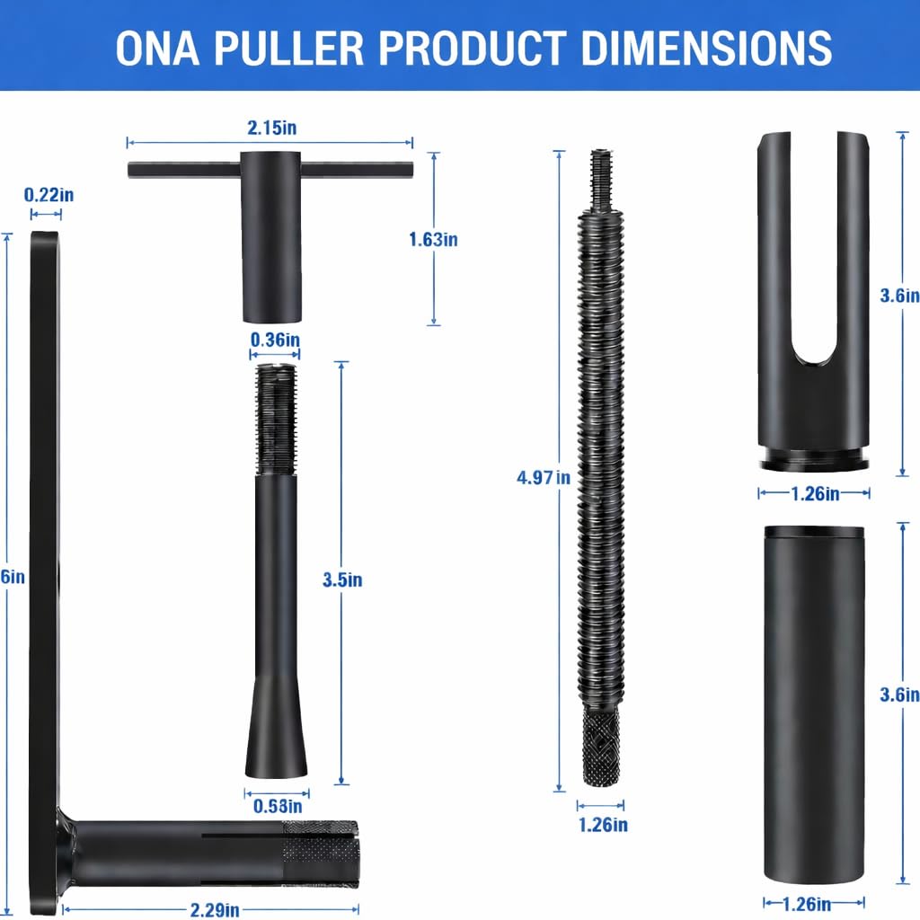 FlowRite ONA Puller demonstrates 1200 cartridge removal technique