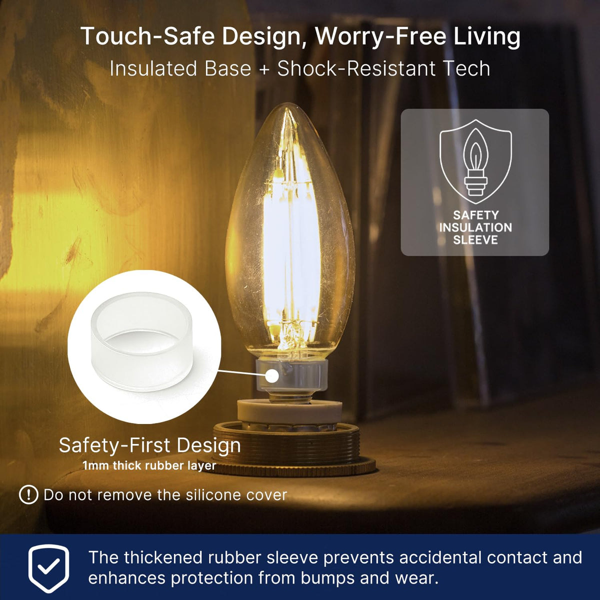 FLSNT 3500K natural white bulb creates a warm, inviting ambiance