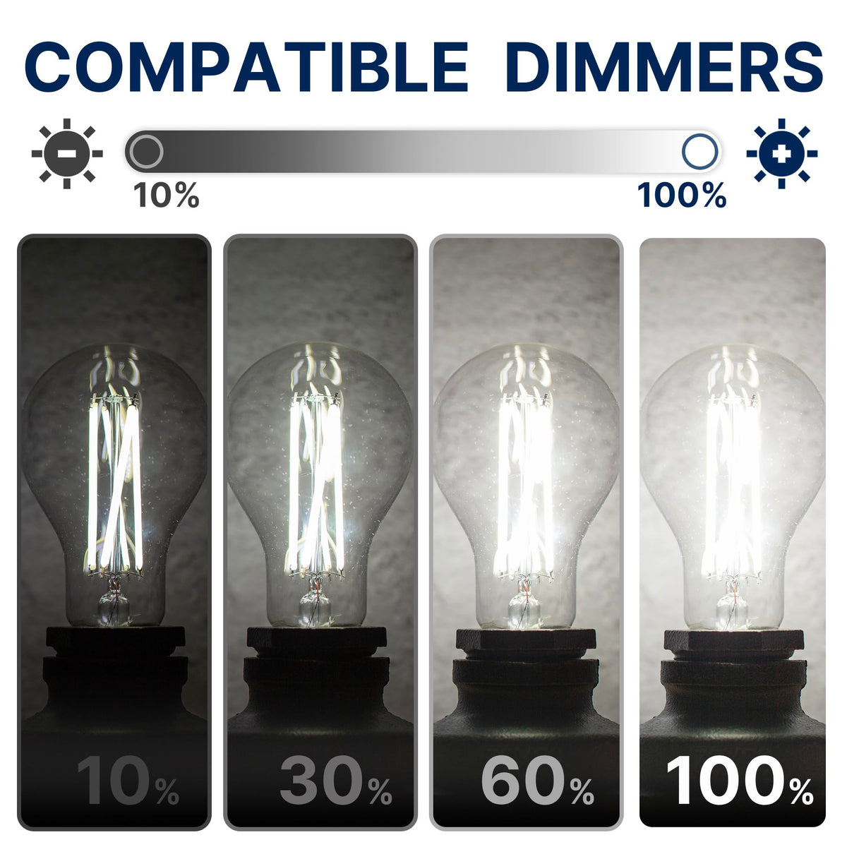 FLSNT 5000K daylight LED bulb for clear, task-focused illumination.