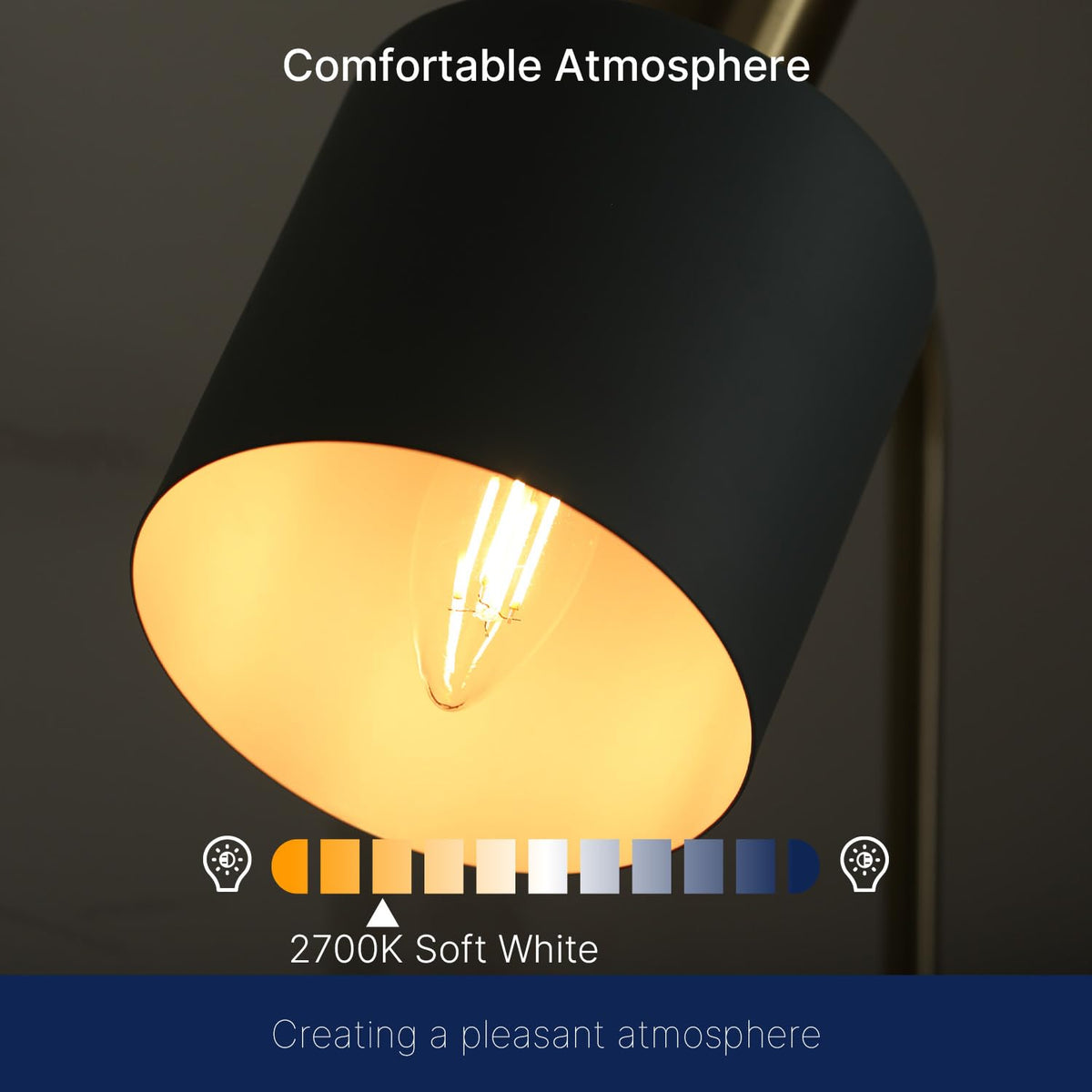 FLSNT 60W-equivalent bulbs provide familiar brightness with lower energy use.