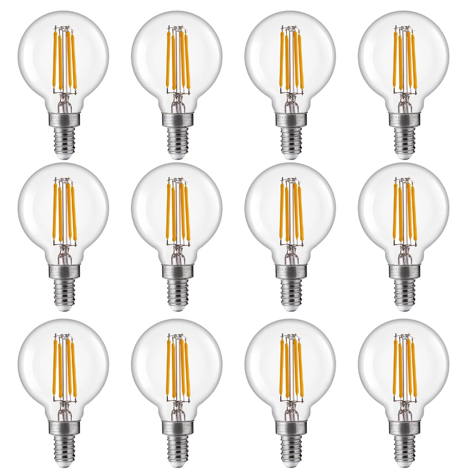 FLSNT 60W equivalent LED globe bulb provides energy-saving lighting for any room.