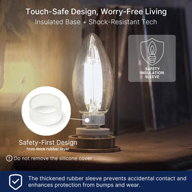 FLSNT 5000K daylight LED bulb delivers crisp, task-friendly illumination