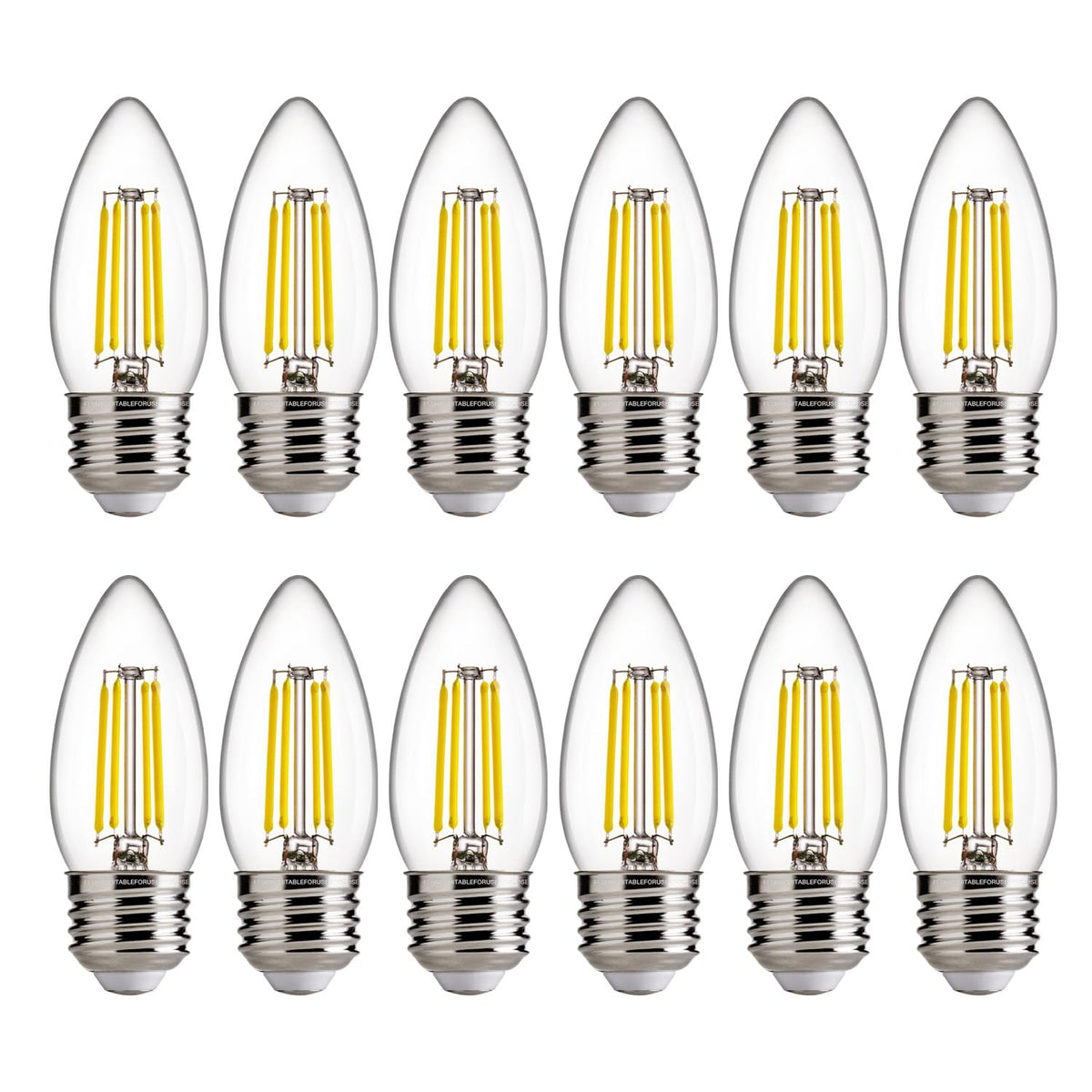 FLSNT daylight dimmable B11 LED bulb offering energy efficiency